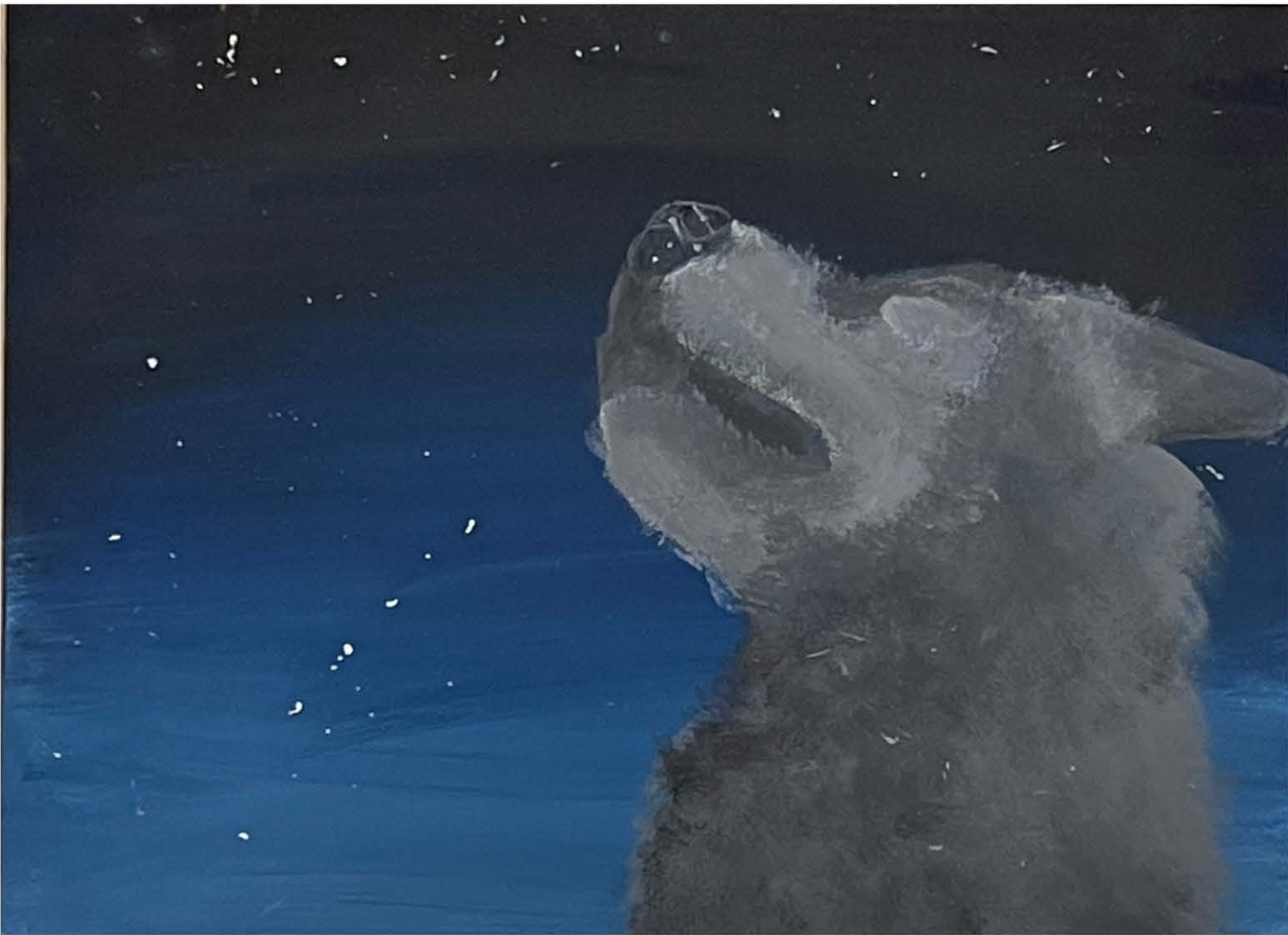 El Lobo Bajo La Luna